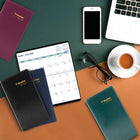 Blueline 2026 18-Month Monthly Pocket Planner - 6-1/2" x 3-1/2" - Assorted Colours - Bilingual-Assorted colours (black, navy, burgundy and green). Colour choice not available for online orders