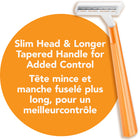 BIC Twin Select Men's Sensitive Skin Shavers - Green - 10 Pack-Ribbed handle for greater control and manuverability, even in the shower