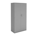 Staples® - Armoire de rangement verrouillable en acier, 72 po, grise-Système de verrouillage 3 points