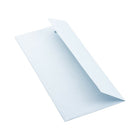 JAM Paper Enveloppes en papier parchemin recyclé avec fermeture gommée, 4 1/8 x 9 1/2 po, bleu, 1000/paquet-Ouverture : livret