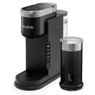 Keurig  K-Café  Barista Bar Single Serve Coffee Maker and Frother-Shot: Use any K-Cup  pod to brew a concentrated (59 mL) 2 oz. coffee shot