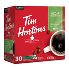 Tim Hortons Decaf Coffee K-Cup Pods - 30 Pack-Medium