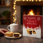 Grandma Wild's Luxury Brandy Mince Pies - 215g - 2 Pack-Lightly spiced with cinnamon, clove and citrus notes.