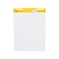 Post-it Easel Pad - 25 in W x 30 in L (63.5 cm W x 76 cm L) - White - 30 sheets per pad-White