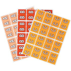 Oxford – Étiquettes alphabétiques compatibles Datafile, « U », mauve, paq./240-1 1/4 larg. x 15/16 haut. (po)