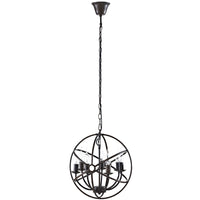 Modway Atom Chandelier - Brown-Vintage Modern Design