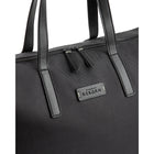 Bugatti Reborn Collection - Business Tote Bag - Rpet Polyester - Black-Lightweight Tote Bag with lateral show pocket, shoe pocket can be attached when not used.