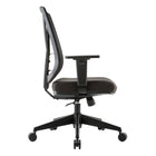 TygerClaw Mid Back Breathable Mesh Office Chair with Lumbar Support-Tilt back and lock the chair in multiple positions for comfortable leaning during work or short breaks