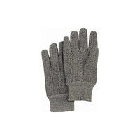 Zenith Safety Jersey Gloves, Salt & Pepper, X-Large, 60 Pack-65% polyester, 35% cotton