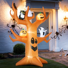 Outsunny 9' Lit Inflatable Dead Tree Halloween Decoration-Deflates for easy storage (when you're not scaring your neighbours) 