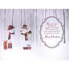 Rosedale Gold 5-1/2" x 8" Christmas Greeting Cards/Envelopes - 6 Pack-Printed on premium uncoated paper