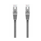 ALOGIC - Câble réseau CAT6 gris de 9 m, câblé en 568B-Première extrémité : 1 x RJ/45 réseau/mâle