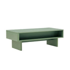 Manhattan Comfort Ella 47.2" Modern Coffee Table - Sage Green-Home Assembly Required. All Hardware Included