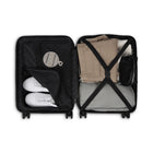 Reebok Repetition 21.5" Hardside Carry-on Luggage - Red-Reinforced top handles 