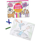 Melissa & Doug Pink Jumbo Colouring Pad, Grade Toddler - 2, 6 Pack-Subject: Arts and crafts