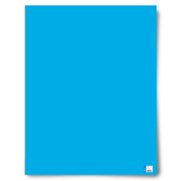 Royal Brites Heavyweight Poster Board - 22" x 28" - Bright Blue-Smooth surface works well with paints, markers and adhesives so you can customize your display easily