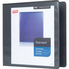 Staples® – Reliure de présentation standard à anneaux en D, 2 po, noir-Les anneaux en D sont dotés d'une plus grande capacité de feuilles que les anneaux ronds de la même grandeur