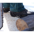 Impacto - Surchaussures Stride à crampons multidirectionnels en laiton pour la glace - Taille S - Homme 4-7 / Femme 5-8 - Noir - 1 paire-Les sur-chaussures extensibles faciles à enfiler et à enlever s’adaptent parfaitement aux chaussures et aux bottes