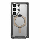 UAG Plasma XTE Rugged Kickstand Cell Phone Case with Magnets for Galaxy S26 Ultra - Ash/Titanium-Integrated Kickstand with Multiple Viewing Modes