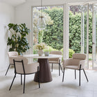 Zuo Bremor Dining Chair - Beige - Set of 2-Chair Weight Capacity: Supports up to 250 lb