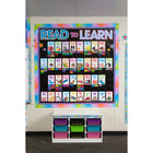 Teacher Created Resources Teal Confetti Large Plastic Storage Bin - 3 Pack-Each bin measures 11-1/2" L x 16-1/4" W x 5" H.