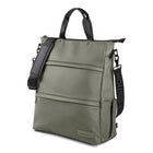 Bugatti x Edition22 - Business Tote Bag Convertible Into A Backpack - Khaki-Khaki/Vegan leather