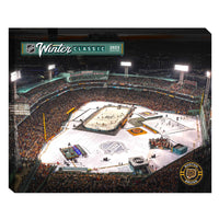 Winter Classic 2023 Penguins vs Bruins - Framed Canvas - 31" x 2"-Premium canvas print with gallery-wrapped edges