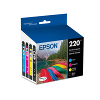Epson T220 Ink Cartridge - Standard Capacity - Black & Colour Combo-Get standard-yield capacity per ink cartridge while enjoying cost savings