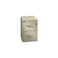 Gardex Classic 25 Fire-Resistant File, 2-Drawer, Vertical, Legal, Beige, 28H x 19 3/4W x 25D (GXGF-25-2-BE)-UL-certified fire resistant vertical 2-drawer 25"D, legal