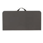 Table repliable en plastique gris foncé carrée de-3