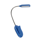 Pep Rally Book Light - Blue-Bendable arm for adjustable lighting angles