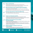 ESET - NOD32 Antivirus - 3 appareils - Abonnement d'1 an [téléchargement]-Une protection simple et fiable. Protégez vos données personnelles contre les rançongiciels et le hameçonnage grâce à une sécurité Internet facile à utiliser.