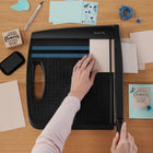 X-ACTO™ - Coupe-papier robuste, base en plastique, 12 po-Guide- papier pour les formats suivants : papier A4, cartes 3 po x 5 po, 4 po x 6 po et 5 po x 8 po