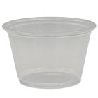 SOMI 4 oz Plastic Portion Cup - Clear - 2500 Pack-Leak Proof