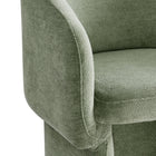 Modway Verity Barrel Back Chenille Dining Armchair - Sage-10