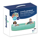 Bouncyband Comfy Peapod Inflatable Sensory Pod - 80" - Green-Focus is increased by the soft embrace of the peapod relieving anxiety and stress