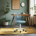 Homy Casa Blue Fabric Swivel Desk Chair-Perfect Gift Choice: Ideal for birthdays or Christmas, appealing to both boys and girls