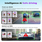 Vantrue S1 Pro MAX Dual 4K Front and Rear Dash Cam with 64 GB SD Card-Platepix technology improves license plate recognition and road detail clarity