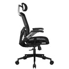 COUGAR - Fauteuil inclinable et pivotante en maille Speeder One - Noir-Accoudoirs pliables 2D: Supporte plusieurs positions de bras et se replie pour un mouvement libre, offrant une flexibilité totale pour le travail, le jeu, l’art ou la musique