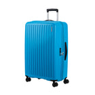 American Tourister 27" Rejoy Check-in Luggage - Large - 360-Degree Spinner - Azure Blue-Constructed of 100% polypropylene offering extreme durability with a texture that reduces the visibility of scratches