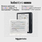 Kobo Libra Colour eReader - White-Carry thousands of books anywhere with 32 GB of storage and weeks of battery life