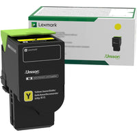 Lexmark CS531, CX532 Return Program Toner Cartridge - High Yield - Yellow-Going green has never been easier. Recycle all your used Lexmark supplies by letting us take care of the details. It’s simple, smart and always free