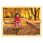 MOJO Change of Seasons Wooden 8-Puzzle Set-High-quality sturdy pieces are made from thick cardboard that provide a snug fit when pieced together