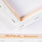 Mont Marte Discovery Stretched Canvases - Assorted Sizes - White - 4 Pack-Pack includes 40 x 50 cm, 30 x 40 cm, 25 x 30 cm and 20 x 25 cm canvases for experimenting with different compositions