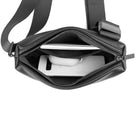 Bugatti Henry Belt Bag - Black-Zip main compartment with internal slip pocket, perfect for storing small personal items.