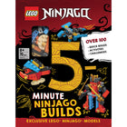 Sourcebooks - Livres LEGO NINJAGO -Constructions en 5-Minutes (Édition Anglais)-Comprend plus de 100 créations et défis qui peuvent être complétés en cinq minutes et comprend un kit de briques LEGO de base de 70 pièces pour créer des mini modèles exclusifs. 
