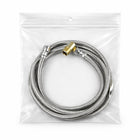 KL Rubber Resealable Polyethylene Bag with Hang Hole - 4 Mil - 10" x 10” - 1000 Pack-5