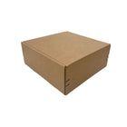 Reliabag - Boîtes d'expédition en papier kraft ondulé auto-adhésives - 10" x 10" x 4" - Paquet de 40-Papier kraft ondulé auto-scellant