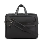 Bugatti Blake Business Briefcase for Laptops up to 15.6" - Black-Made of resistant polyester with synthetic leather trims