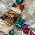 TerraCycle Breakroom Waste Zero Waste Box - Medium-What is included: Durable colour-printed collection box with internal liner, pre-paid UPS return shipping label, and recycling of collected waste